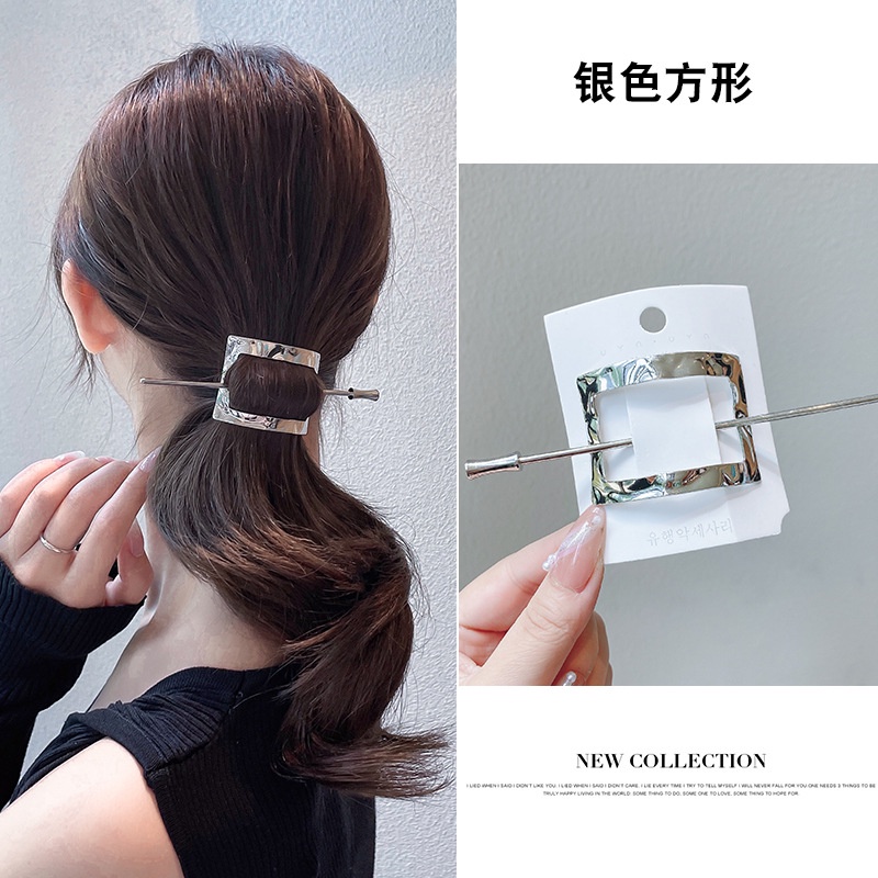 PVN43019 Kẹp Tóc Kim Loại Đơn Giản Thời Trang Nhiều Kiểu Dáng Tùy Chọn Cho Nữ Giá Rẻ