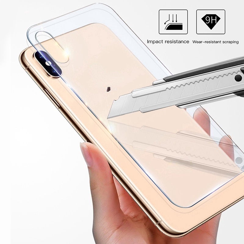 Ốp Lưng Kết Hợp Kính Cường Lực 2 Trong 1 Cho iphone 4s 5c 5s 6s 7 8P X