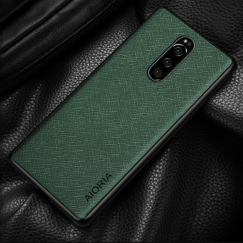 Ốp Bao Da Điện Thoại pu + pc Cứng 3 Trong 1 Cho sony xperia 1 xz4