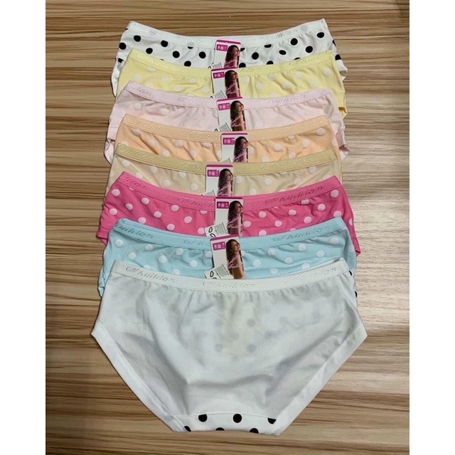 Set 05 Quần lót ,quần chíp cotton chấm bi