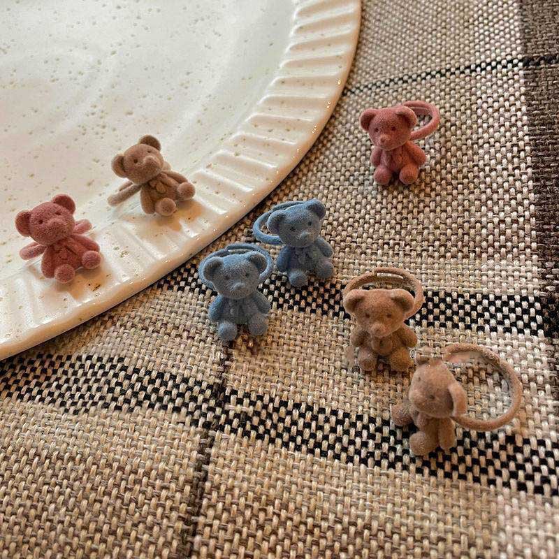 Nhẫn Hở Họa Tiết Gấu Hoạt Hình Thời Trang Thu Đông 2022 Cho Nữ