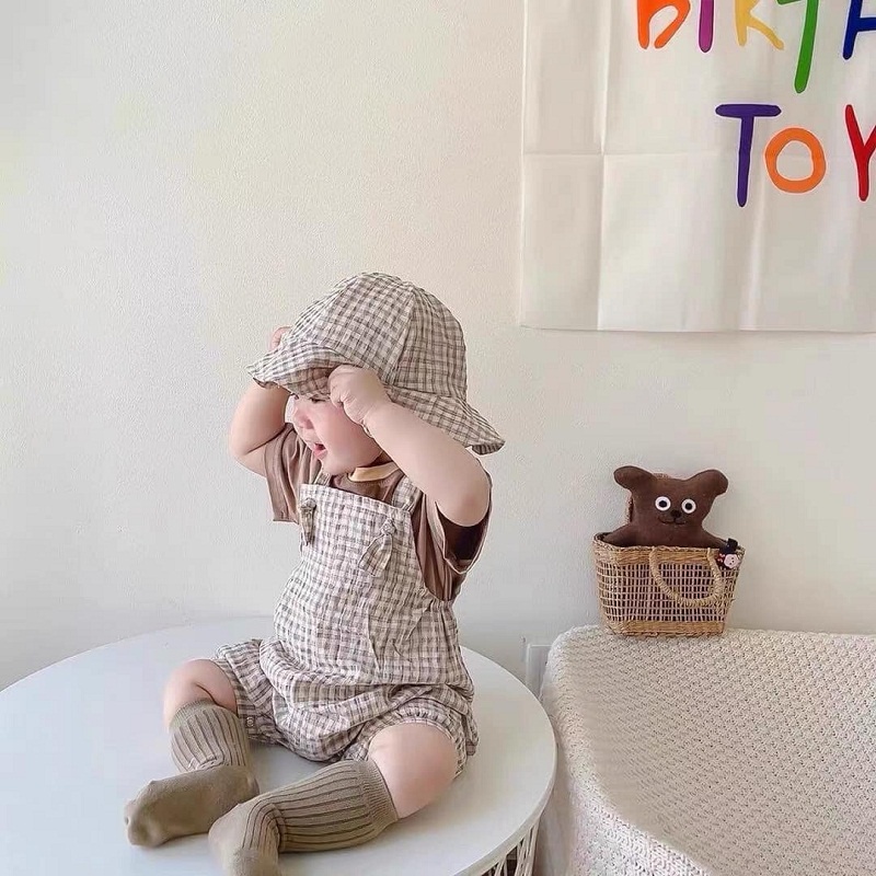 [Ảnh thật] SÉT YẾM 3 CHI TIẾT GỒN YẾM ÁO THUN VÀ MŨ [LOẠI 1]THÍCH HỢP CHO BÉ CHỤP HÌNH THÔI NÔI HAY STUDIO