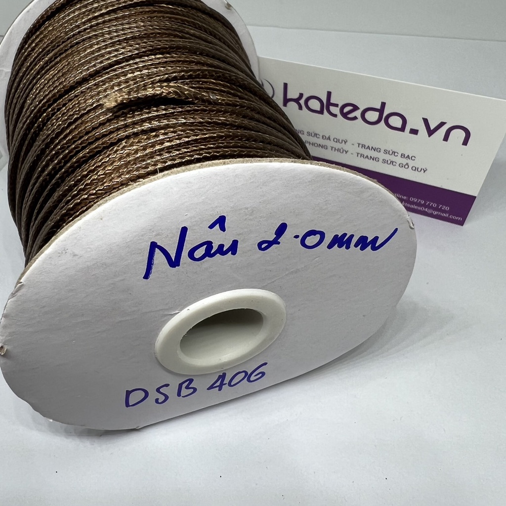 Dây sáp bóng  size 1MM/2.0MM