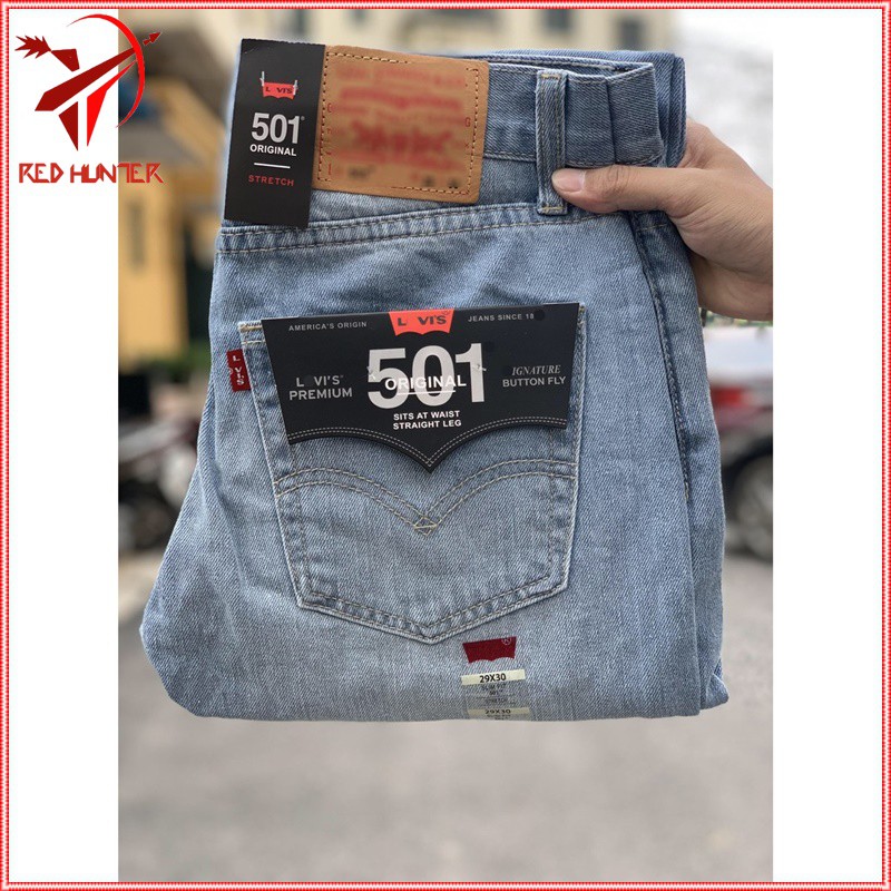 Quần Jean Suông Nam: Lee vít 501 đủ màu, đủ Size, Made in Cambodia (Xuất Dư) | BigBuy360 - bigbuy360.vn