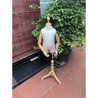 Manocanh Trẻ Em Tay Gỗ Thật