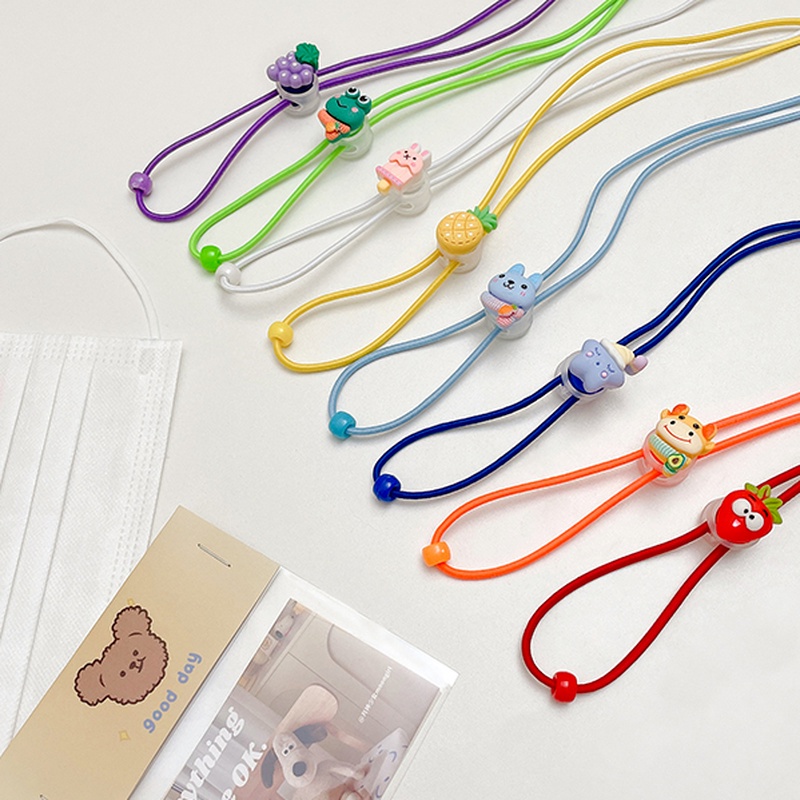 Dây Đeo Khẩu Trang Kiểu Hoạt Hình Hàn Quốc Xinh Xắn Cho Bé