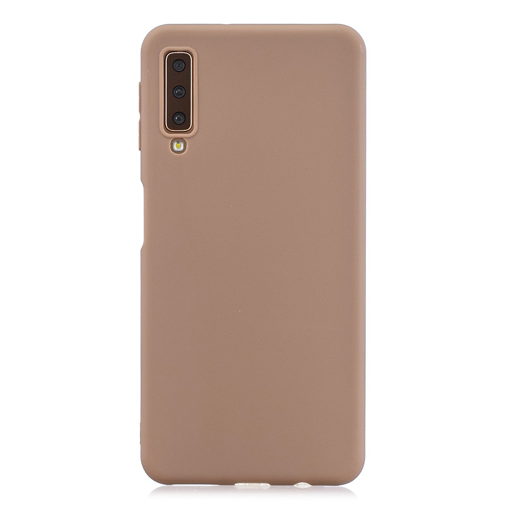 For Samsung A7 2018A10 A50 A70 Solid Color Matte Soft TPU case