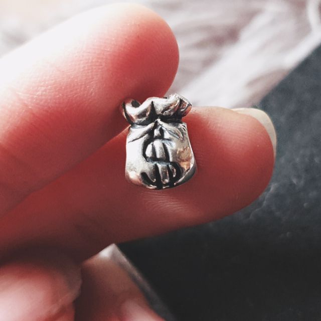Charm bạc 925 (charm túi tiền)
