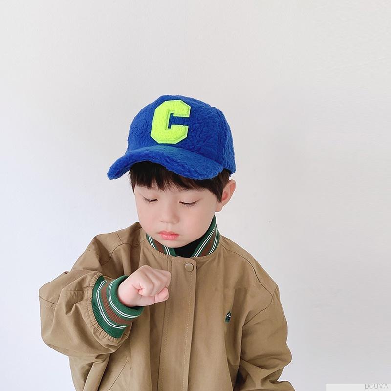 Mũ cotton mềm co giãn giữ ấm mùa đông phong cách Hàn Quốc cho bé gái