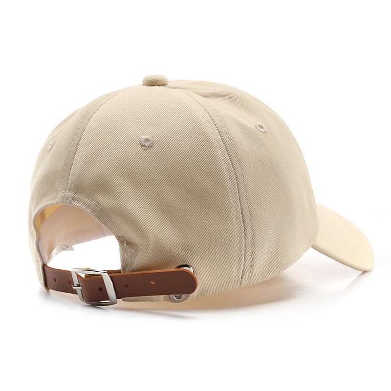 Mũ Lưỡi Trai Cotton Thêu Hình Hươu Cao Cổ Dễ Thương