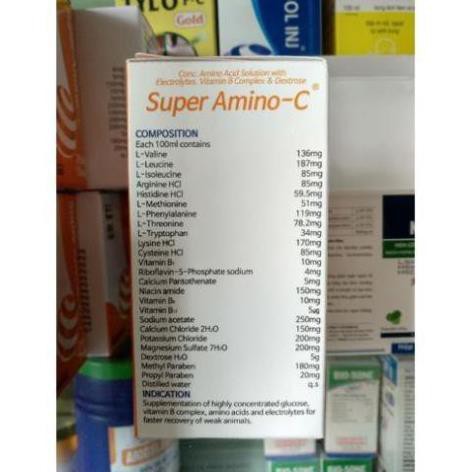 COMBO 5 CHAI SUPER AMINO C 100ml