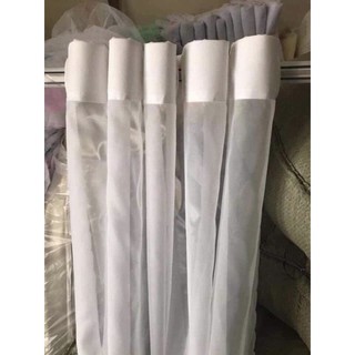 combo rèm von trắng 5m