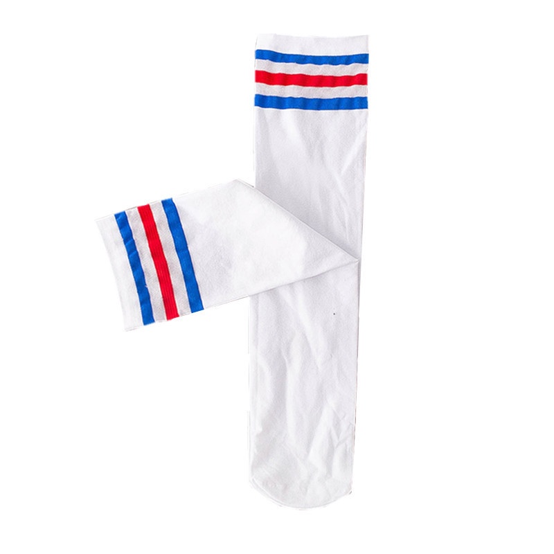 Đôi Vớ Dài Họa Tiết Sọc Thời Trang Cho Nữ