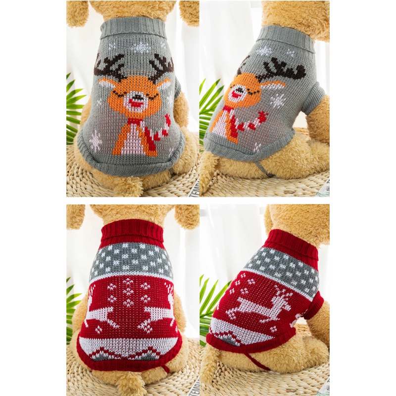 Áo Len HọA TiếT HoạT HìNh Cho Thú Cưng