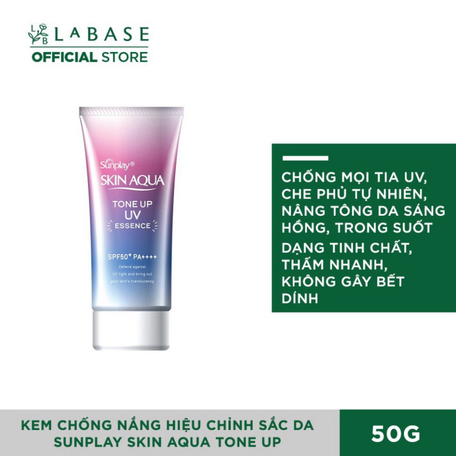 Kem Chống Nắng Hiệu Chỉnh Sắc Da Sunplay Skin Aqua Tone Up UV Essence SPF50+ 80g XZ