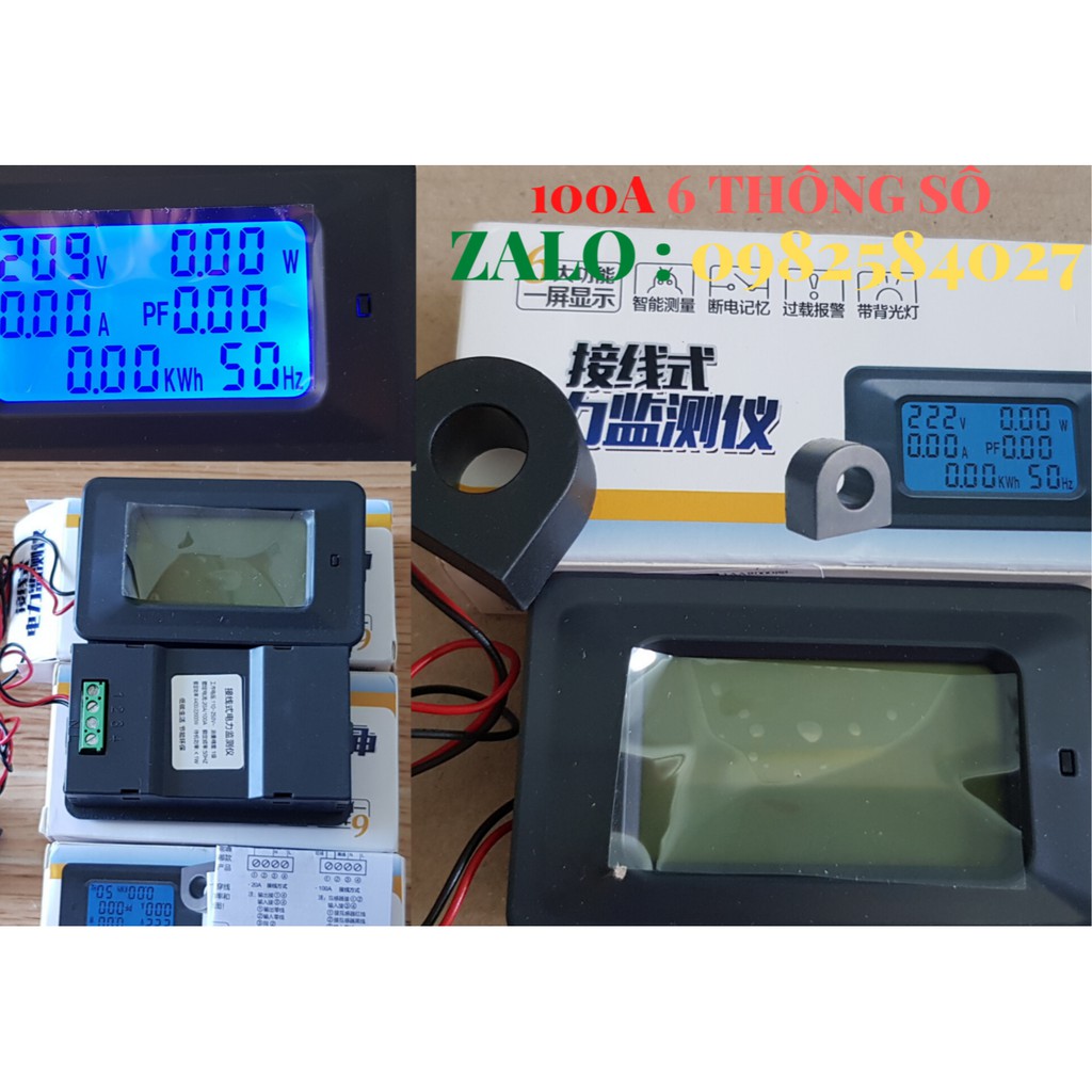 ĐO CÔNG SUẤT AC 100A , 20A VÔN KẾ AC , ĐO VÔN AC