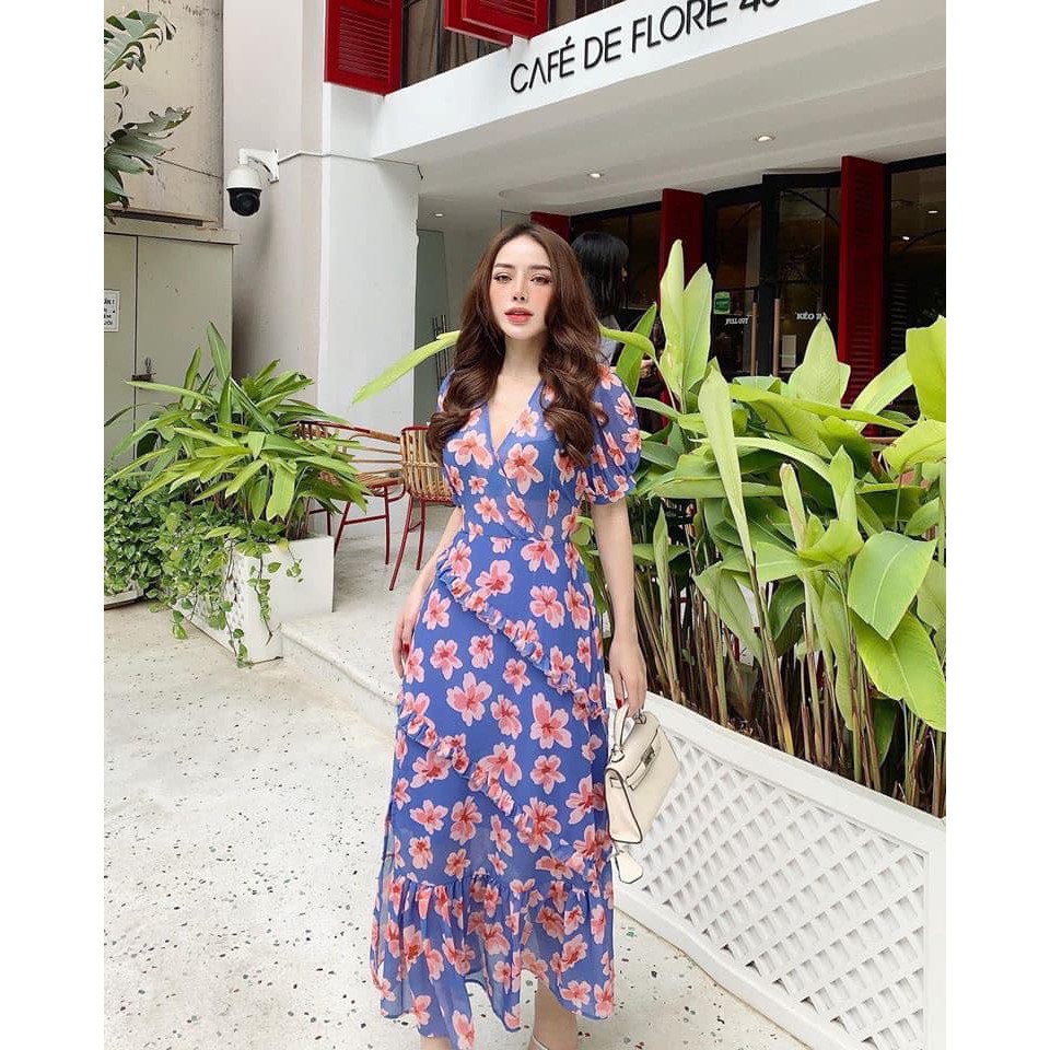 ĐẦM MIDI XOẮN TÀ BÈO ĐỘC LẠ