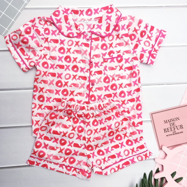 [GIẢM GIÁ] Pyjama thô lụa 100% cotton cho mẹ và bé