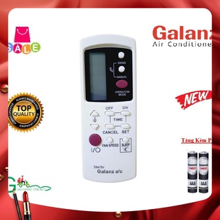 Remote Điều khiển từ xa điều hòa Galanz dùng cho các dòng GZ-1002A-E3 GZ-1002B-E1 GZ-1002B-E3 -Hàng chất lượng -Mới 100%