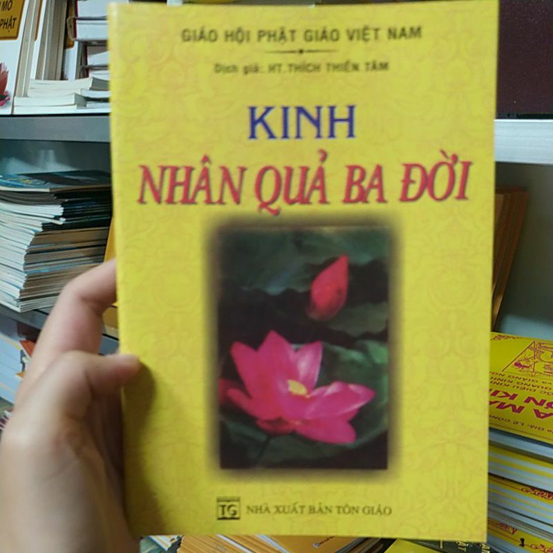 [Mã GROSALE5 giảm 10% đơn 150K] Kinh Nhân quả 3 đời