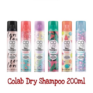 Dầu Gội Khô Colab Dry Shampoo 200ml - Các Dòng