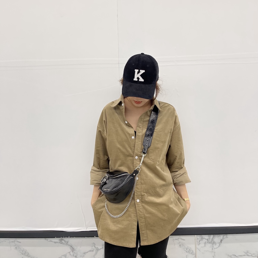 Áo sơ mi nhung tăm tay dài nam nữ form rộng thời trang đẹp có nhiều màu hottrend MOHALI TD001