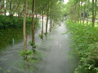Bộ máy phun sương
