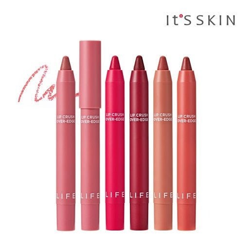 Son lì It's skin LIFE COLOR LIP CRUSH OVER-EDGE