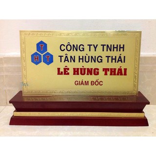 In Biển Tên Chức Danh Theo Yêu Cầu