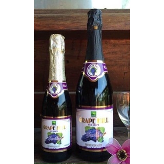 Nước trái cây có ga Grape Hill - Vị táo, nho trắng, nho đỏ