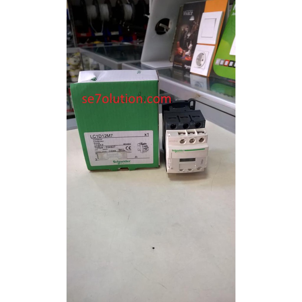 Phụ Kiện Điện Chuyên Dụng 25a 220v Tesys 034927 (Lc1D12M7) Chất Lượng Cao