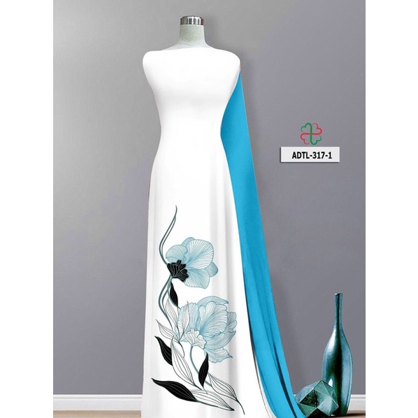 Vải áo dài in 3D