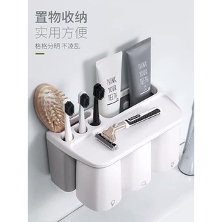 Cốc bàn chải đánh răng treo tường