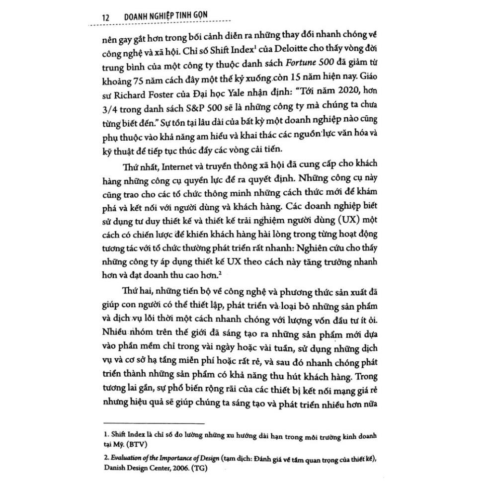 Sách - Doanh Nghiệp Tinh Gọn [AlphaBooks]