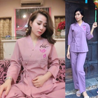 Đồ Lam Đi Chùa # Xéo Nơ Vẽ # Quần Áo Nữ #Đồ Bộ