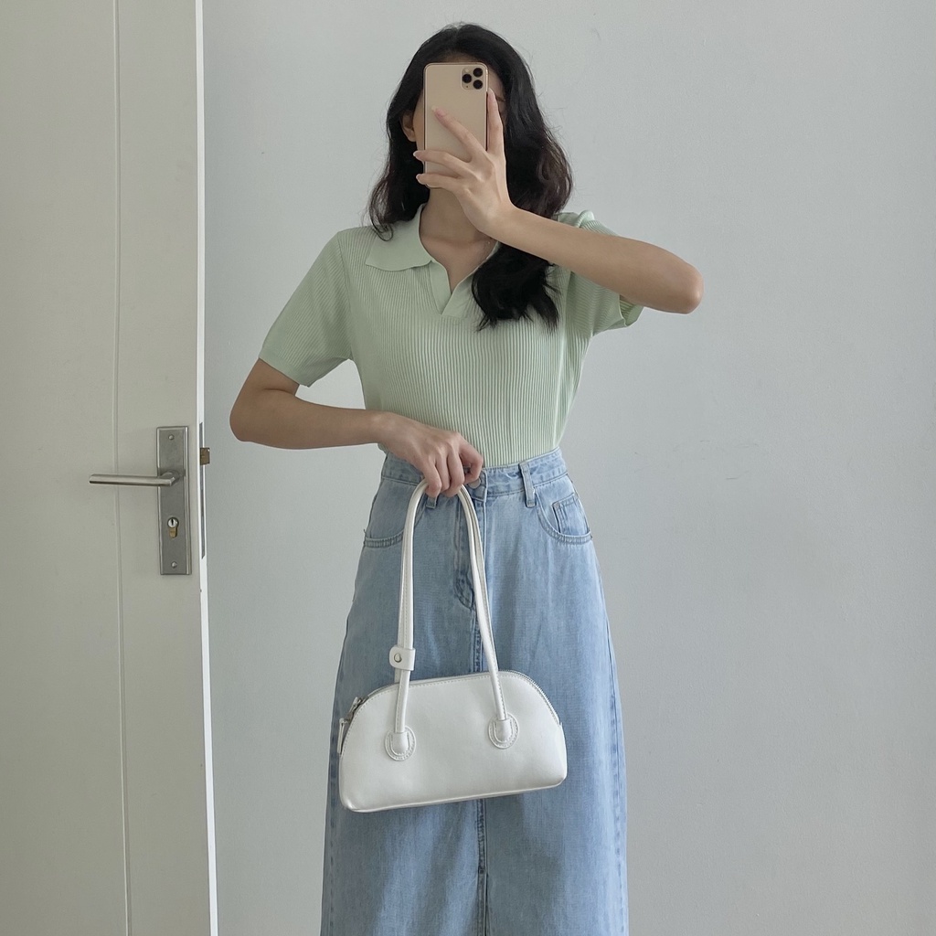 Áo mongtoghi cổ polo vân dọc _ A0253 | BigBuy360 - bigbuy360.vn