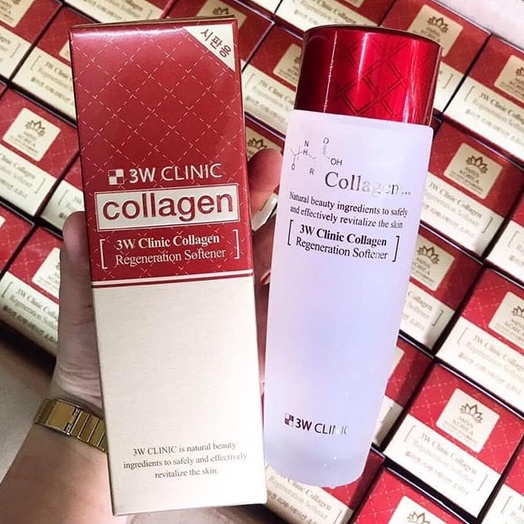 Nước Hoa Hồng 3W Clinic Collagen Regeneration Softener