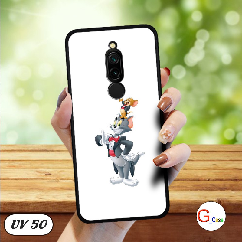 Ốp điện thoại Xiaomi Redmi 8 - lưng nhám viền dẻo