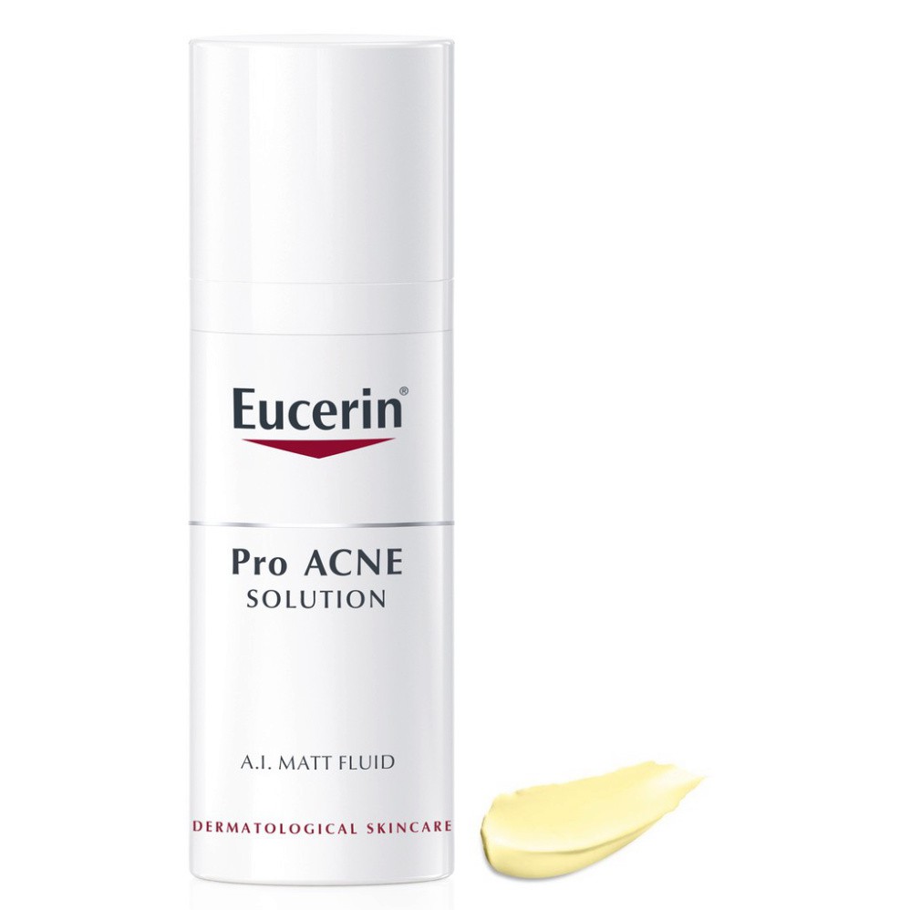 [CHÍNH HÃNG] Kem dưỡng giảm mụn Eucerin ProAcne A.I Matt Fluid 50ml