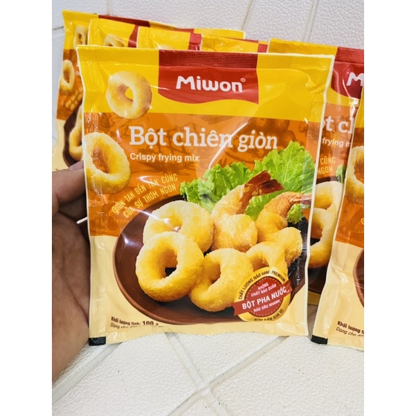 Bột Chiên Giòn Miwon Gói 100g /chiên xù gói 100g
