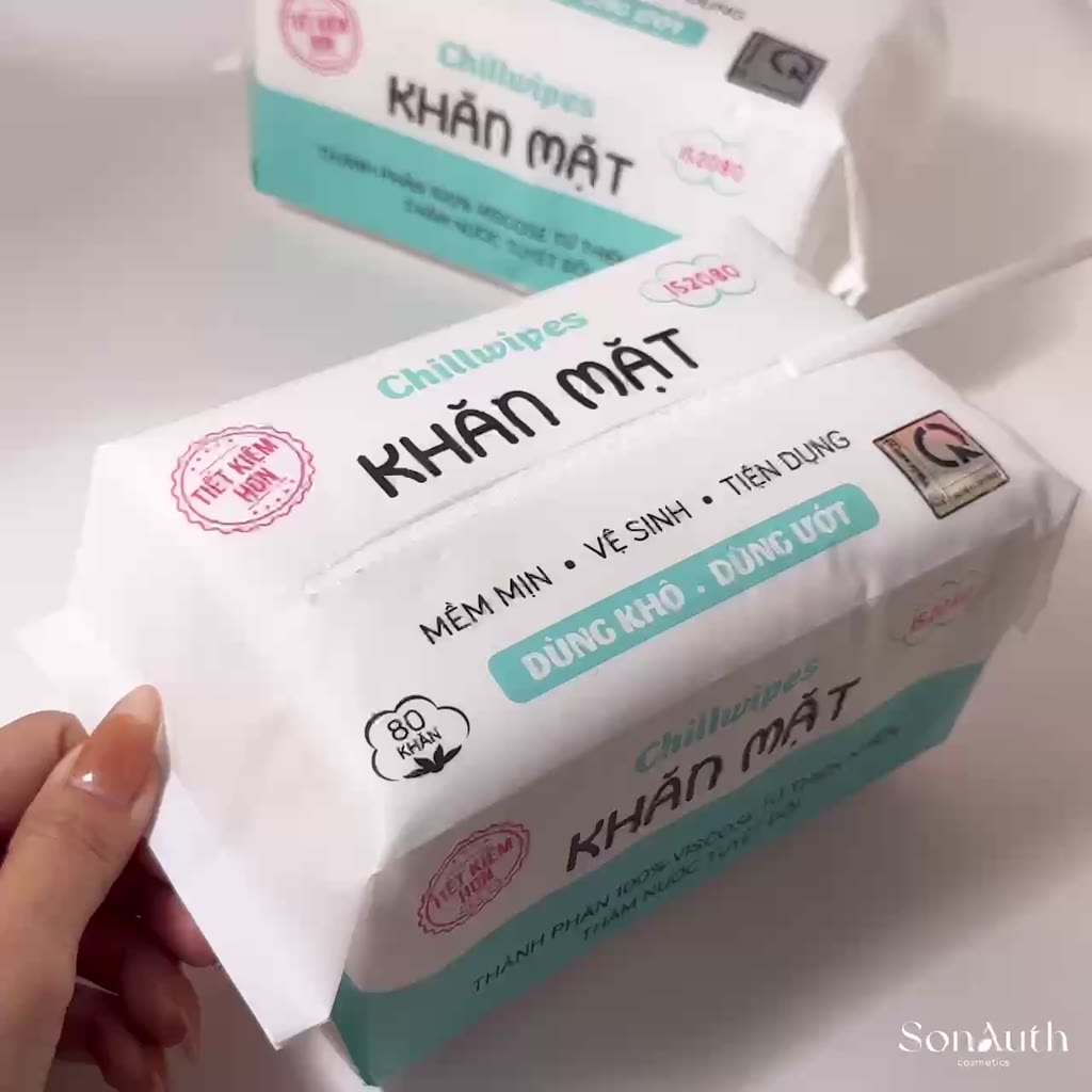 Khăn lau Chillwipes Facial and Hand Disposable Cleansing Towel | BigBuy360 - bigbuy360.vn