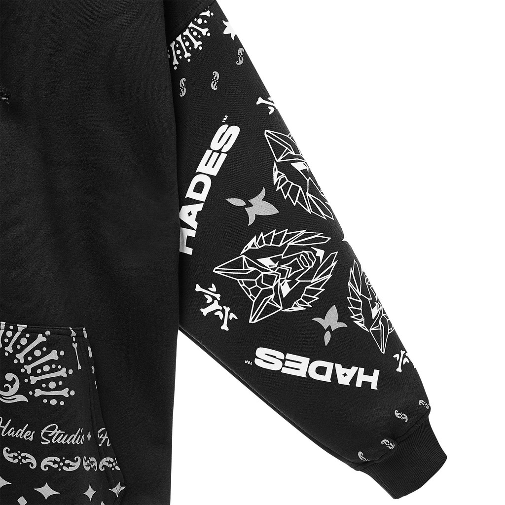 Áo Hoodie Mũ Trùm Unisex BANDANA Nỉ Cotton - HADES Brand Chính Hãng | BigBuy360 - bigbuy360.vn