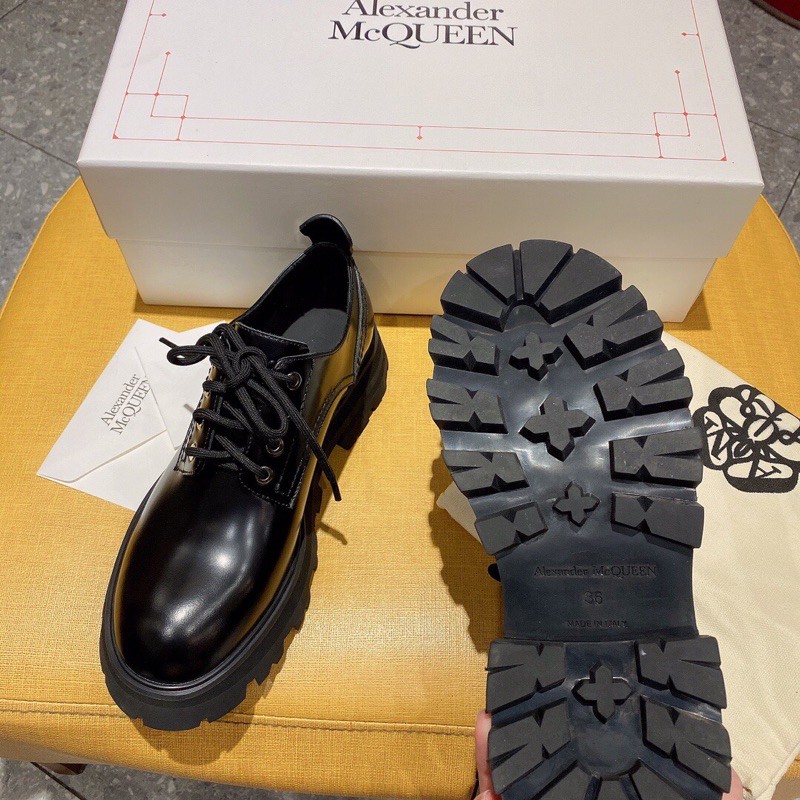 Giày Oxford nữ da thật cao cấp Alexander MCqueen mẫu mới nhất 2021 | BigBuy360 - bigbuy360.vn