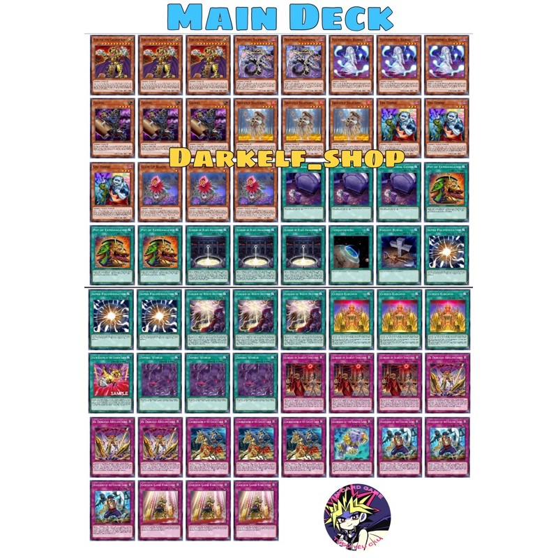 Deck zombie world eldlich 75 lá.