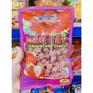 Kẹo dâu tây đặc sản Đà lạt - gói 200G haimyhm