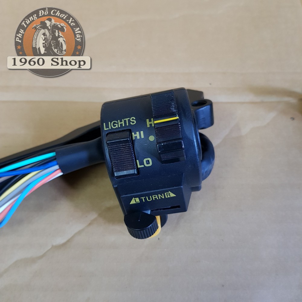 Cùm công tắc xe máy win 100 kèm tay phanh côn phù hợp độ Cafe Racer Tracker GD110 SU GN125 Win CD 67 Dream CUB