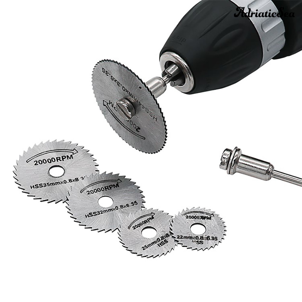 ADRIA ☺ HSS Circular Cutting Disc Saw Blades Pole Set Wood Rotary Accessories