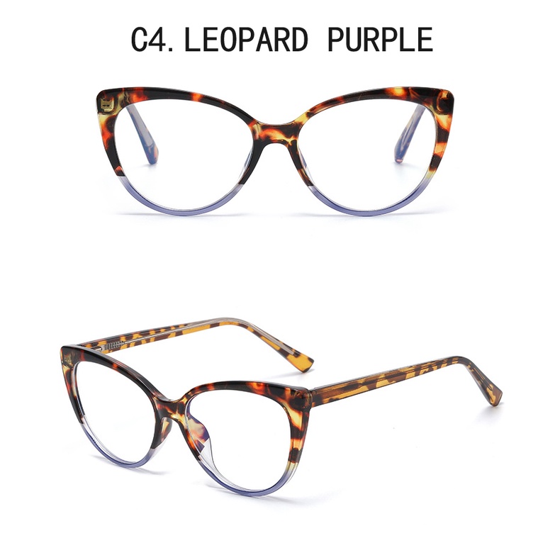 Mắt kính Samjune TR90 chống ánh sáng xanh thời trang dành cho nữ