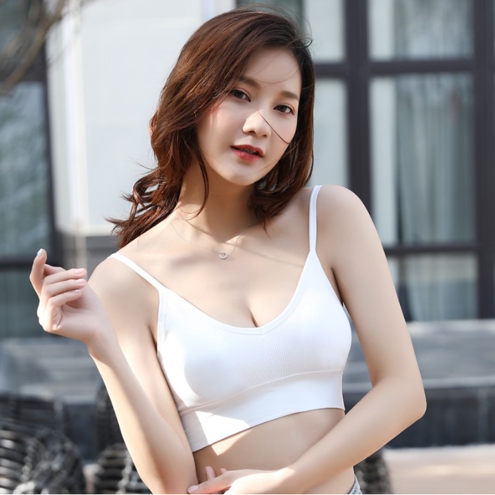 Áo Bra Len Tăm - Áo Ngực Khoét Lưng Chữ U - Kèm Mút Đệm Mỏng Sexy BRA01