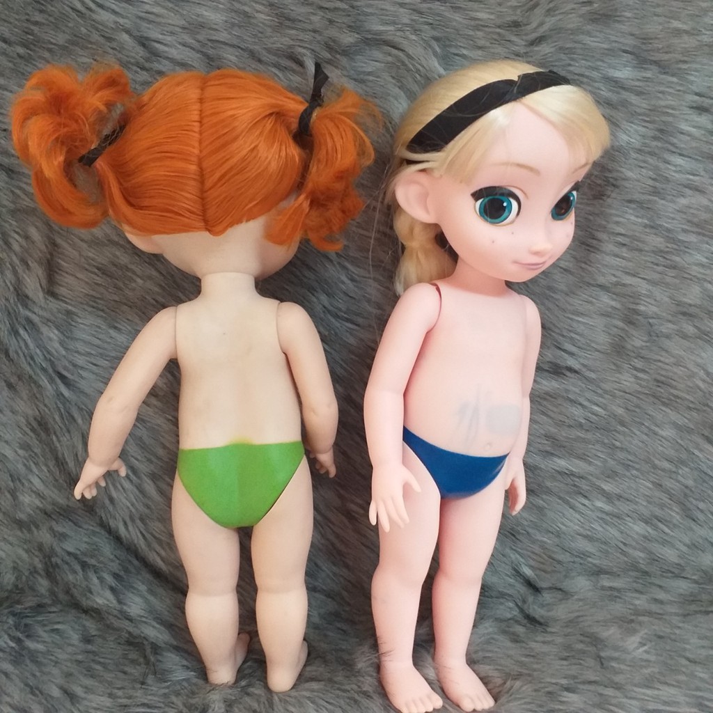 Combo 2 chị em Búp Bê Disney Animator 39 cm